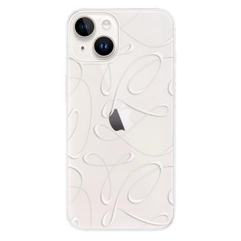 Odolné silikonové pouzdro iSaprio - Fancy - white - iPhone 15