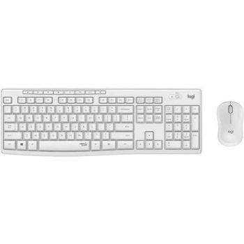 Logitech Silent Wireless Combo MK295, bezdrátová klávesnice + myš, US, Off-White, 920-009824