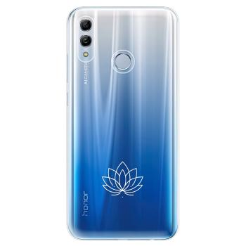 Odolné silikonové pouzdro iSaprio - čiré - Lotos - Huawei Honor 10 Lite