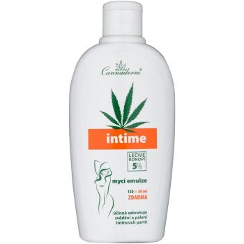 Cannaderm Intime Čisticí emulze emulze pro intimní hygienu s konopným olejem 200 ml