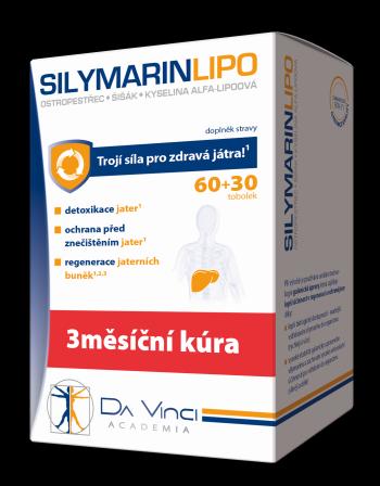 Da Vinci Academia Silymarin Lipo 60 + 30 ZDARMA 90 tobolek