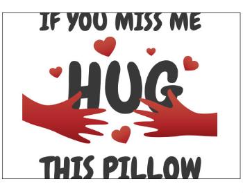 Plakát typ A4-A0 Hug this pillow