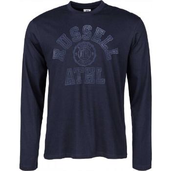 Russell Athletic L/S CREWNECK TEE SHIRT Pánské tričko, tmavě modrá, velikost M