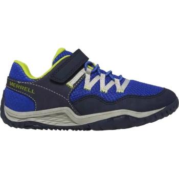 Merrell TRAIL GLOVE 7 A/C Dětské volnočasové boty, modrá, velikost 30
