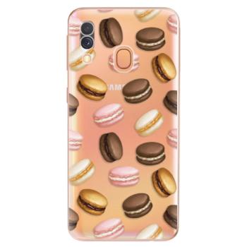 Odolné silikonové pouzdro iSaprio - Macaron Pattern - Samsung Galaxy A40