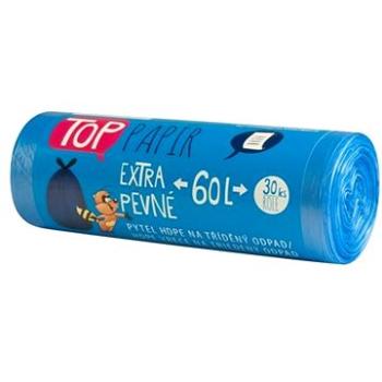 VIPOR HDPE Top na papír 60 l, 30 ks, modrý (8594030949146)