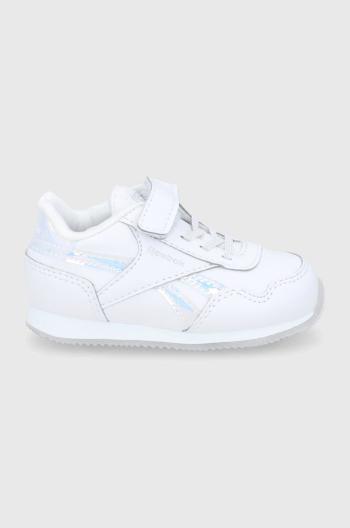 Dětské boty Reebok Classic G57523 bílá barva