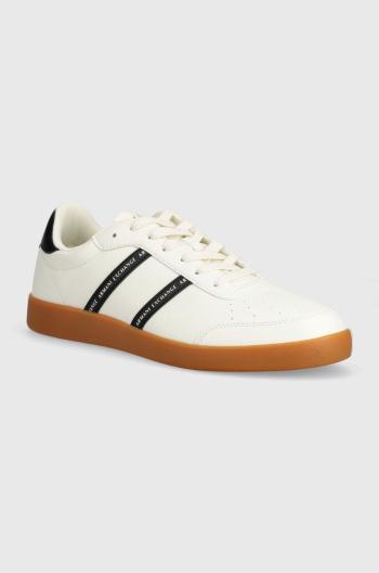 Sneakers boty Armani Exchange bílá barva, XUX197 XV797 N480