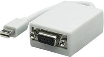 VGA / DisplayPort adaptér Manhattan 322508-CG, bílá