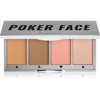 Mesauda Milano Poker Face paletka pro celou tvář odstín 03 Tan 4x5 g