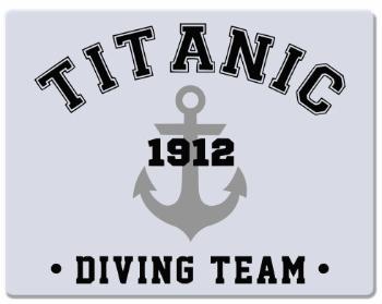 Podložka pod myš TITANIC DIVING TEAM