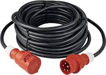 Napájecí prodlužovací kabel as - Schwabe 61205 61205, IP44, černá, 5.00 m