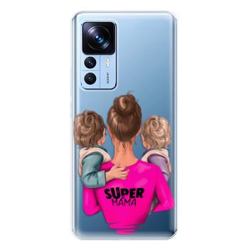 Odolné silikonové pouzdro iSaprio - Super Mama - Two Boys - Xiaomi 12T / 12T Pro