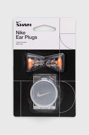 Špunty do uší Nike oranžová barva