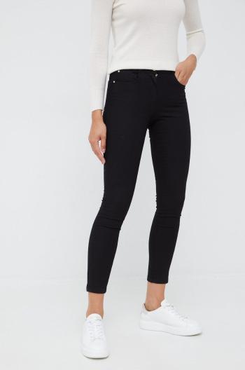 Kalhoty Pennyblack dámské, černá barva, přiléhavé, medium waist
