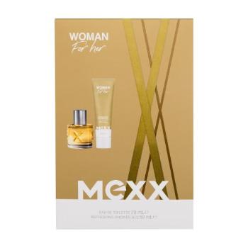 Mexx Woman dárková kazeta toaletní voda 20 ml + sprchový gel 50ml pro ženy