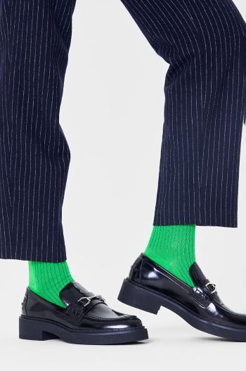 Ponožky Happy Socks dámské, zelená barva