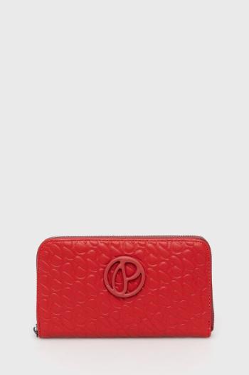 Peněženka Pepe Jeans červená barva