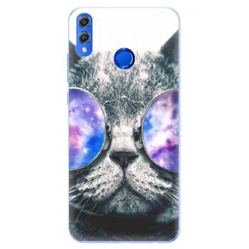 Silikonové pouzdro iSaprio - Galaxy Cat - Huawei Honor 8X