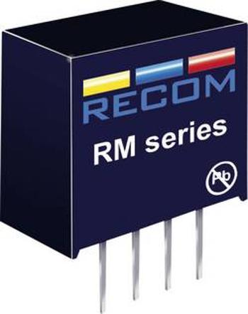 DC/DC měnič Recom RM-053.3S (10002916), vstup 5 V/DC, výstup 3,3 V/DC, 76 mA, 0,25 W