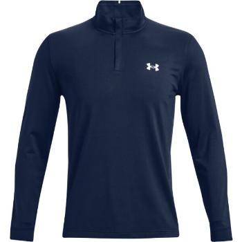 Under Armour PLAYOFF 2.0 1/4 ZIP Pánská sportovní mikina, tmavě modrá, velikost XL