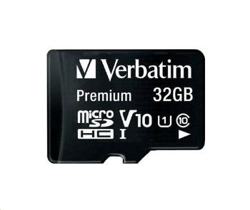 VERBATIM MicroSDHC 32GB CL10 44083