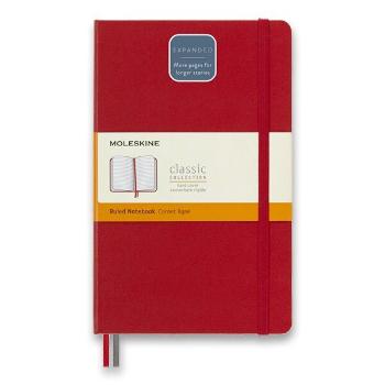Zápisník Moleskine Expanded VÝBĚR BAREV - tvrdé desky - L, linkovaný 1331/111727 - Zápisník Moleskine Expanded - tvrdé desky červený