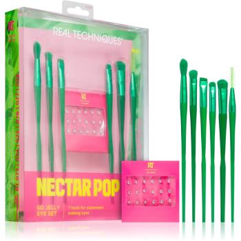 Real Techniques Nectar Pop sada štětců (na oči a obočí)