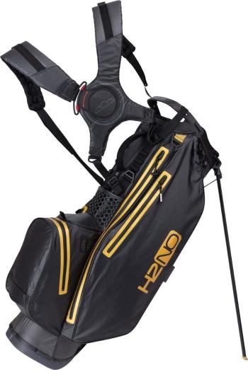 Sun Mountain H2NO Lite 14-Way Waterproof Stand Bag Steel/Black/Gold