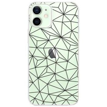 iSaprio Abstract Triangles pro iPhone 12 (trian03b-TPU3-i12)