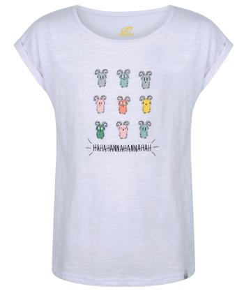 Hannah KAIA JR white Velikost: 116 dívčí tričko s krátkým rukávem