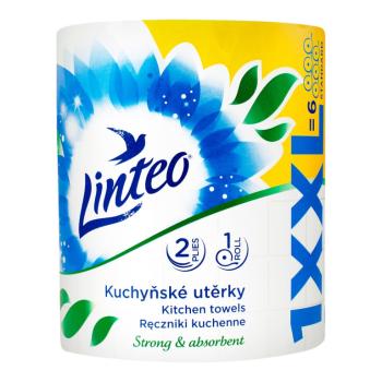 Utěrka papírová kuchyňská role Linteo XXL bílé 2vrs. 60m