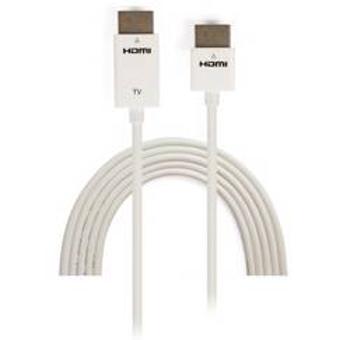 HDMI kabel TECHly [1x HDMI zástrčka - 1x HDMI zástrčka] bílá 1.00 m