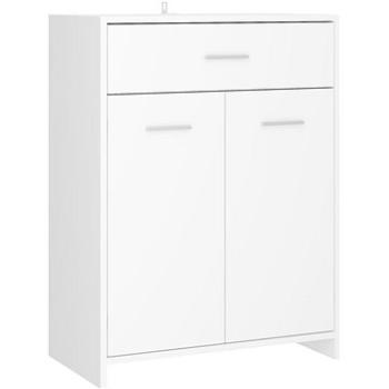 Koupelnová skříňka bílá 60 x 33 x 80 cm dřevotříska 805024 (1397,93)