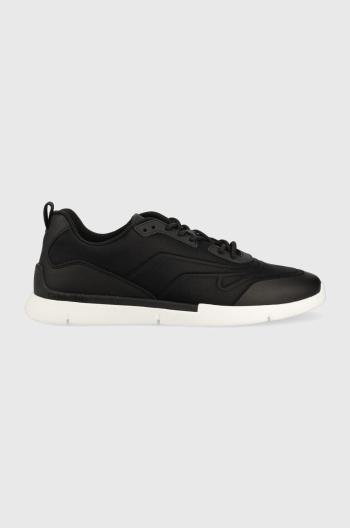 Sneakers boty Calvin Klein Low Top Lace Up , černá barva