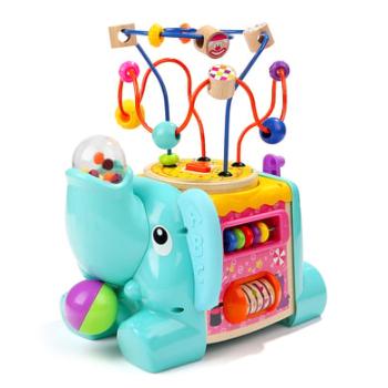 Top B right Toys® 5 v 1 motorická kostka sloník