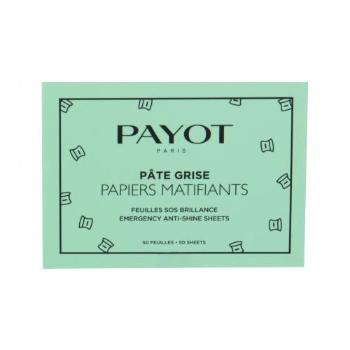 PAYOT Pâte Grise Emergency Anti-Shine Sheets 50 ks čisticí ubrousky pro ženy na všechny typy pleti; na mastnou pleť