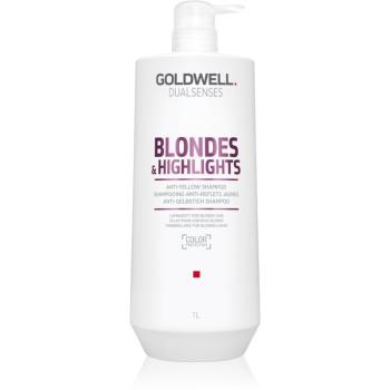Goldwell Dualsenses Blondes & Highlights šampon pro blond vlasy neutralizující žluté tóny 1000 ml