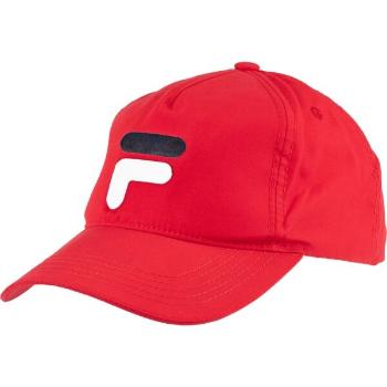 Fila MAX Unisex kšiltovka, červená, velikost