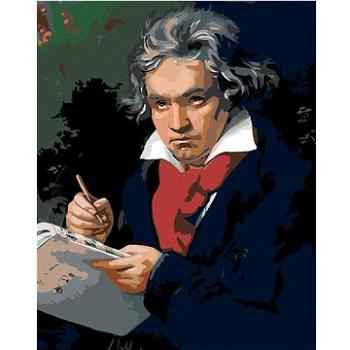 Diamondi - Diamantové malování - LUDWIG VAN BEETHOVEN, 40x50 cm, Vypnuté plátno na rám (603285B)