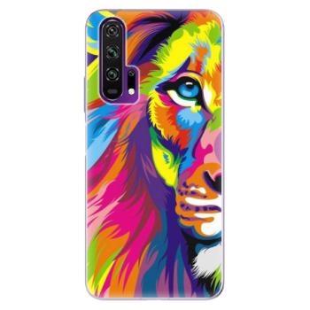 Odolné silikonové pouzdro iSaprio - Rainbow Lion - Honor 20 Pro