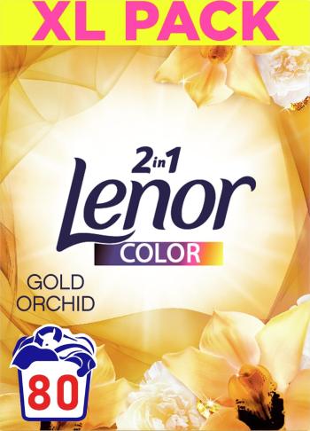 Lenor Color - Gold Orchid, prací prášek (80 pracích dávek) 5.2 kg