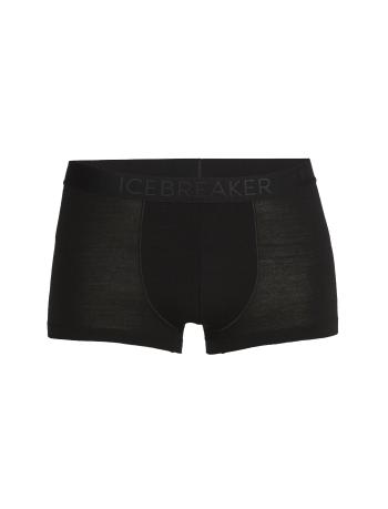 pánské merino boxerky ICEBREAKER Mens Anatomica Cool-Lite Trunks, Black velikost: XXL