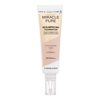 Max Factor Miracle Pure Skin-Improving Foundation SPF30 30 ml make-up pro ženy 45 Warm Almond na všechny typy pleti