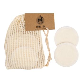Odličovací tampony pratelné 10 kusů z Bio bavlny a bambusu SRNECZEK