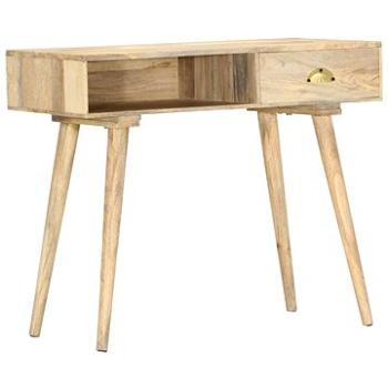 Konzolový stolek 90x45x75 cm masivní mangovníkové dřevo (286180)