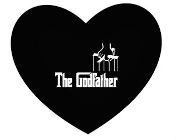Polštář Srdce The Godfather - Kmotr