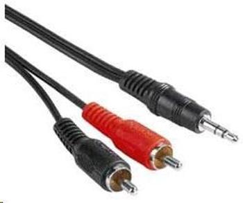 PREMIUMCORD Kabel audio 3, 5mm Jack - 2x Cinch 10m (M/M, stereo)