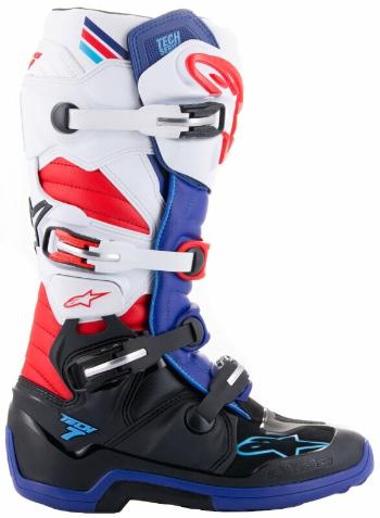 Alpinestars Tech 7 Boots Black/Dark Blue/Red/White 42 Boty