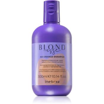 Inebrya BLONDesse No-Orange Shampoo vyživující šampon neutralizující mosazné podtóny 300 ml